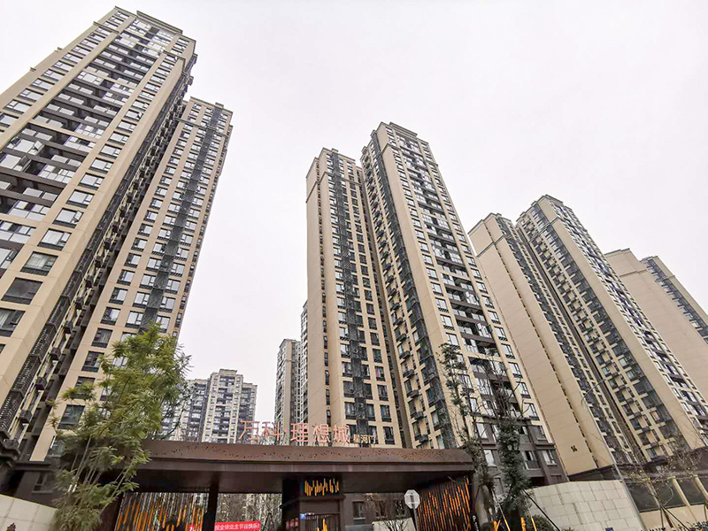 萬(wàn)科理想城EPS線條項(xiàng)目施工案例